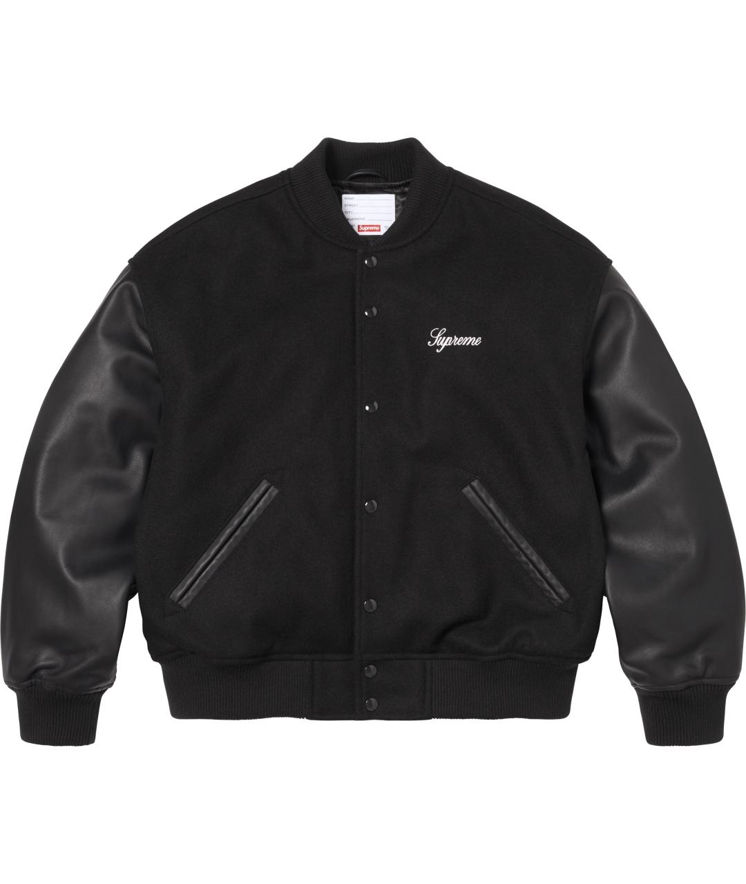 SUPREME Черная куртка, фото 1