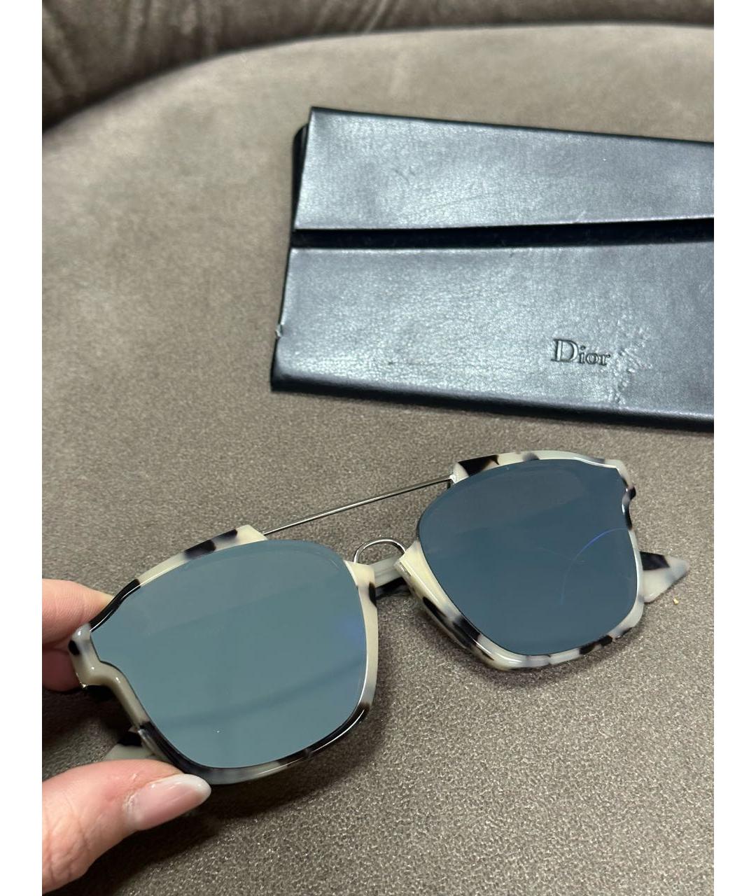 CHRISTIAN DIOR Мульти пластиковые солнцезащитные очки, фото 2