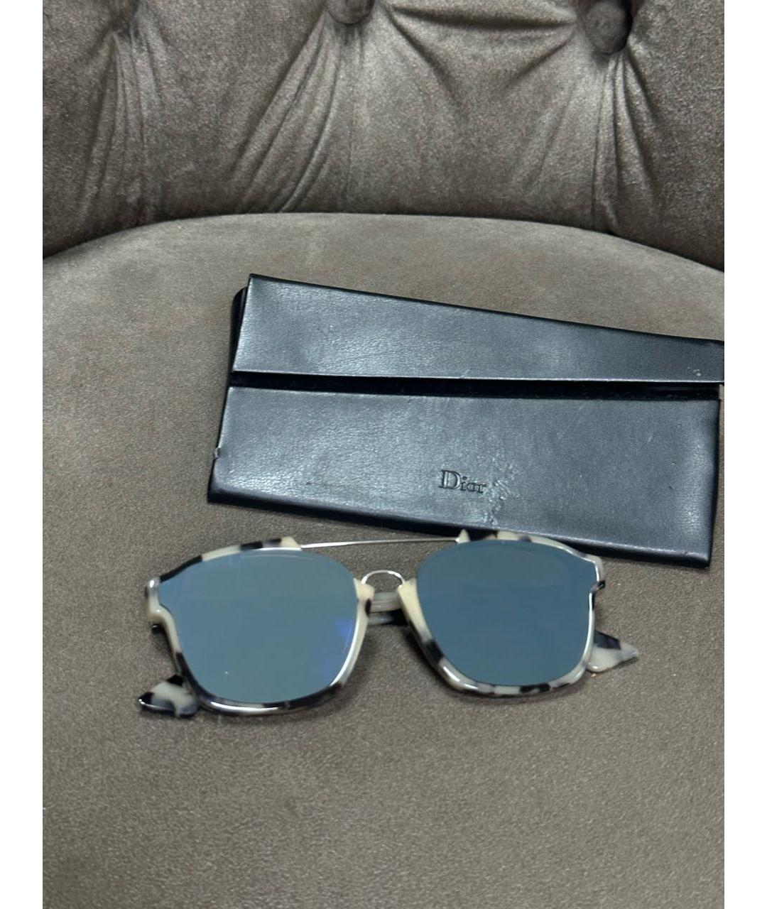 CHRISTIAN DIOR Мульти пластиковые солнцезащитные очки, фото 7