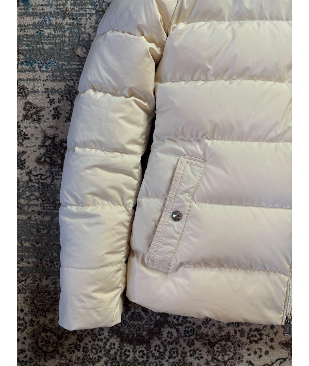 POLO RALPH LAUREN Белый полиэстеровый пуховик, фото 7