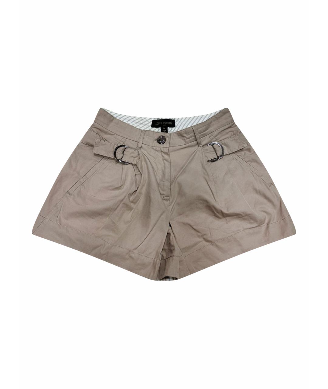LOUIS VUITTON Бежевые шорты, фото 1