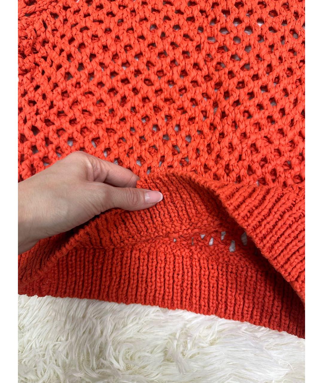 ALEXANDER WANG Оранжевый полиамидовый джемпер / свитер, фото 3