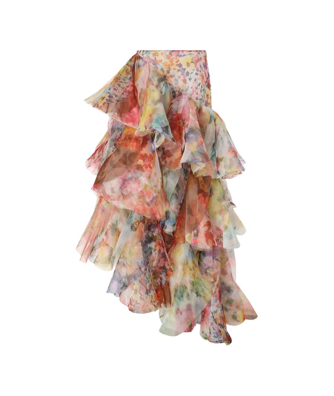ZIMMERMANN Мульти юбка макси, фото 1