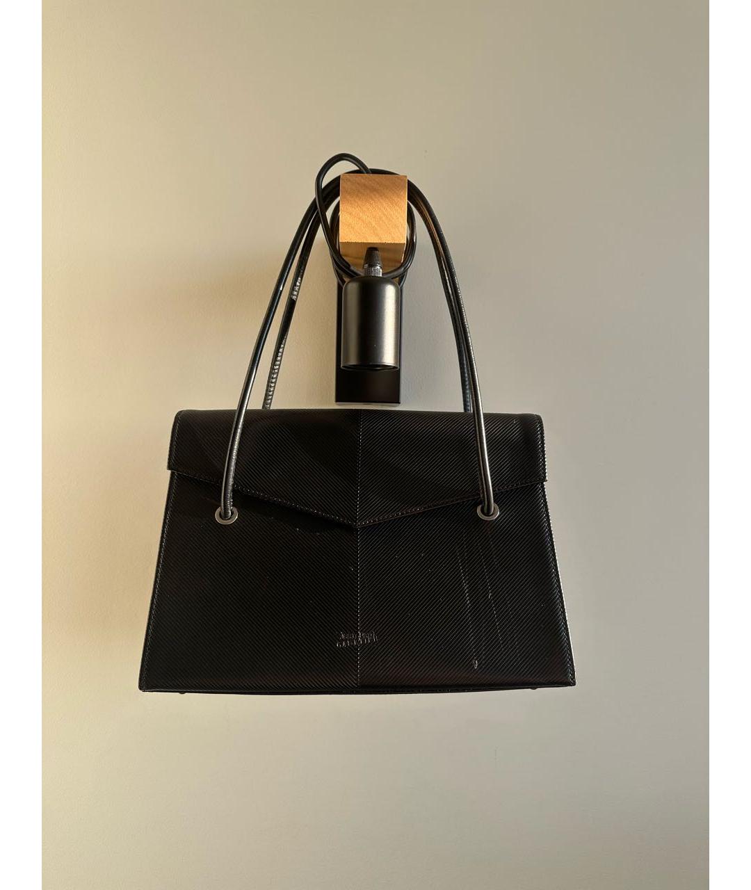 JEAN PAUL GAULTIER Черная сумка с короткими ручками, фото 8