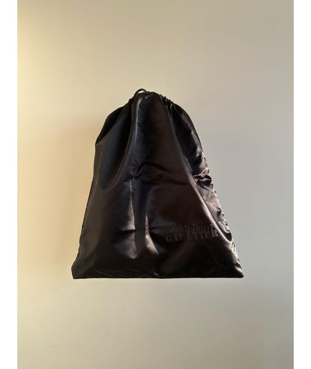 JEAN PAUL GAULTIER Черная сумка с короткими ручками, фото 7