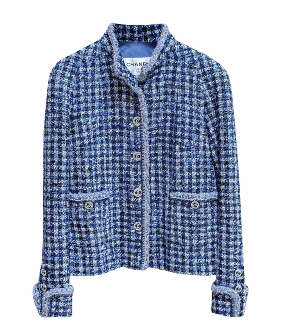 CHANEL Твидовый жакет/пиджак, фото 1