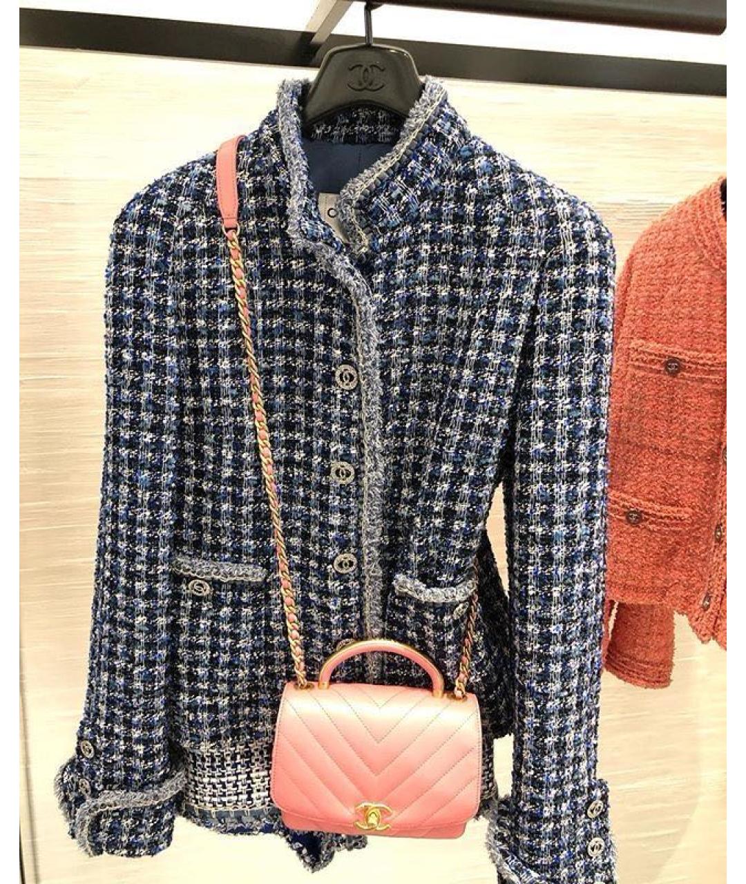 CHANEL Твидовый жакет/пиджак, фото 5