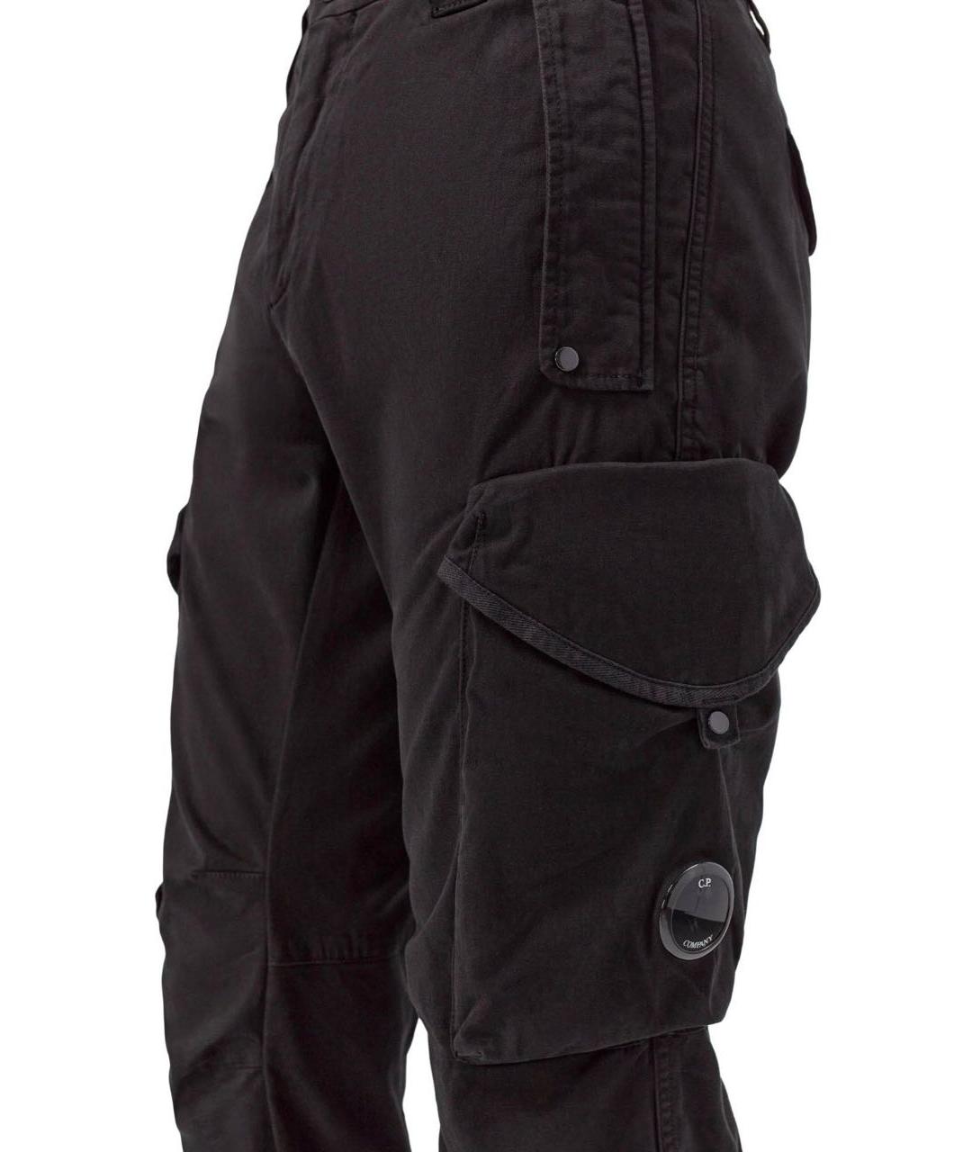 CP COMPANY Темно-синие хлопковые повседневные брюки, фото 4