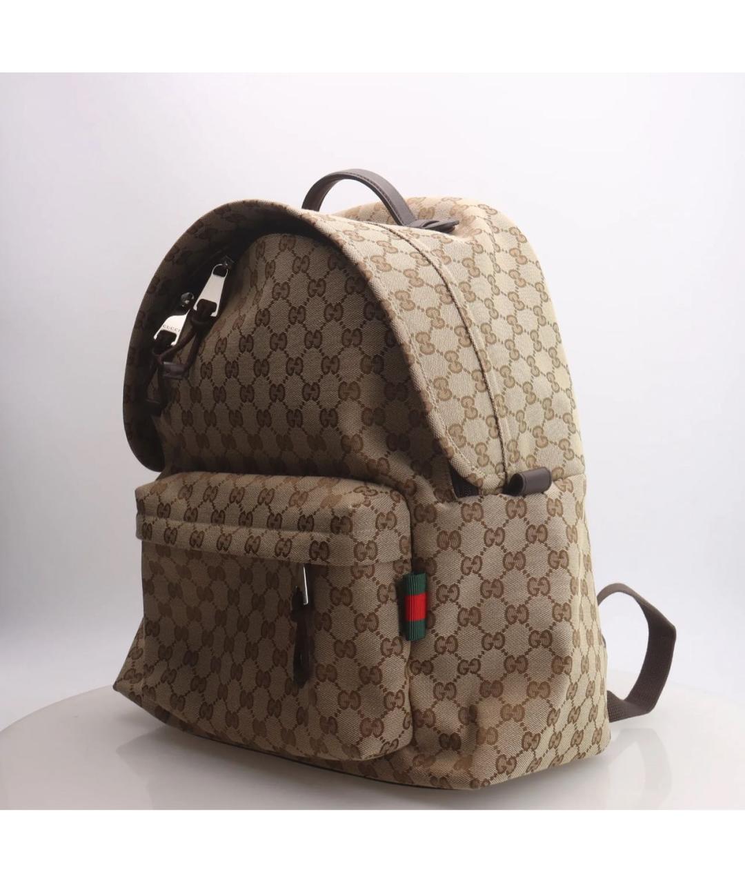 GUCCI Бежевый рюкзак, фото 8