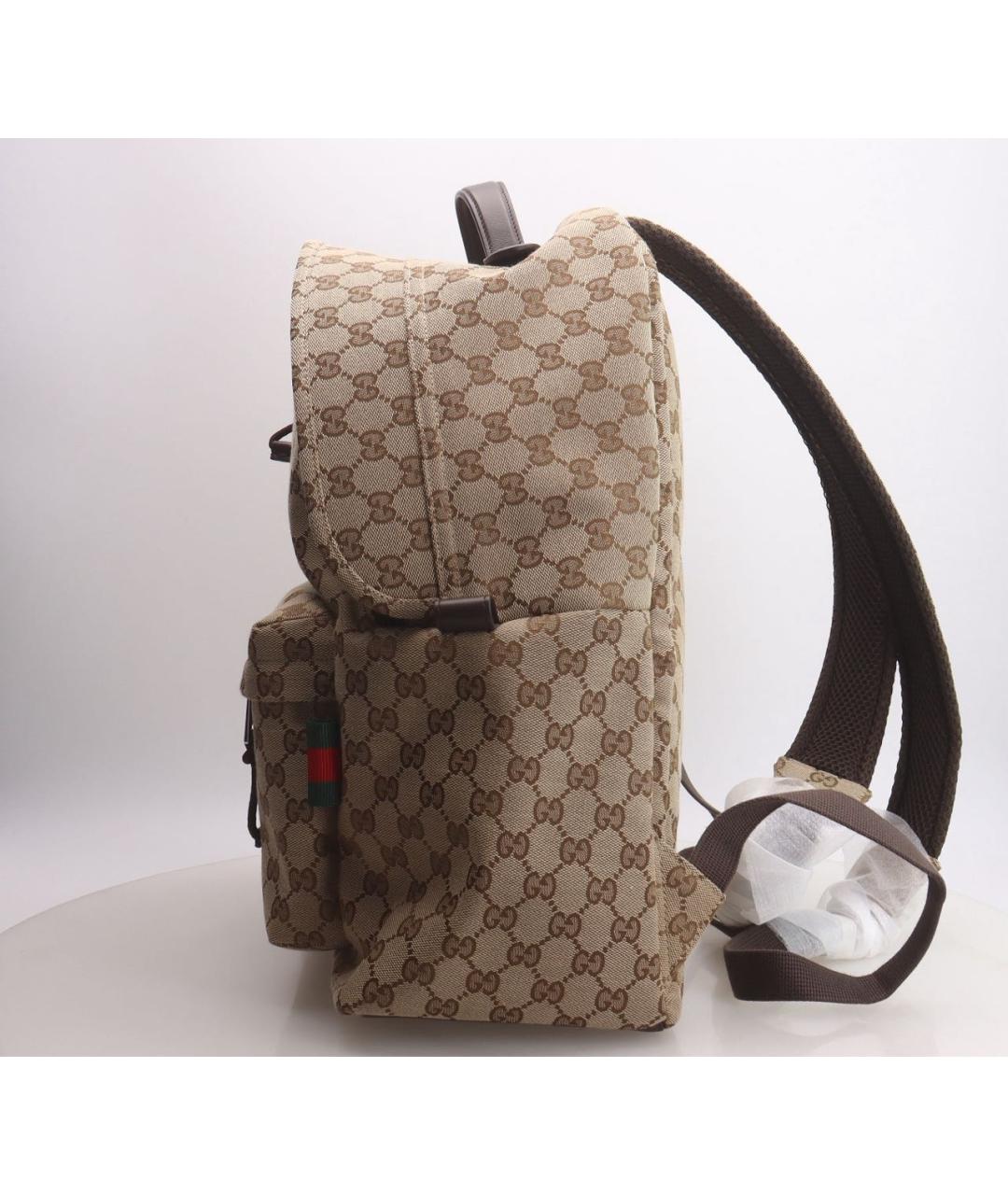 GUCCI Бежевый рюкзак, фото 7