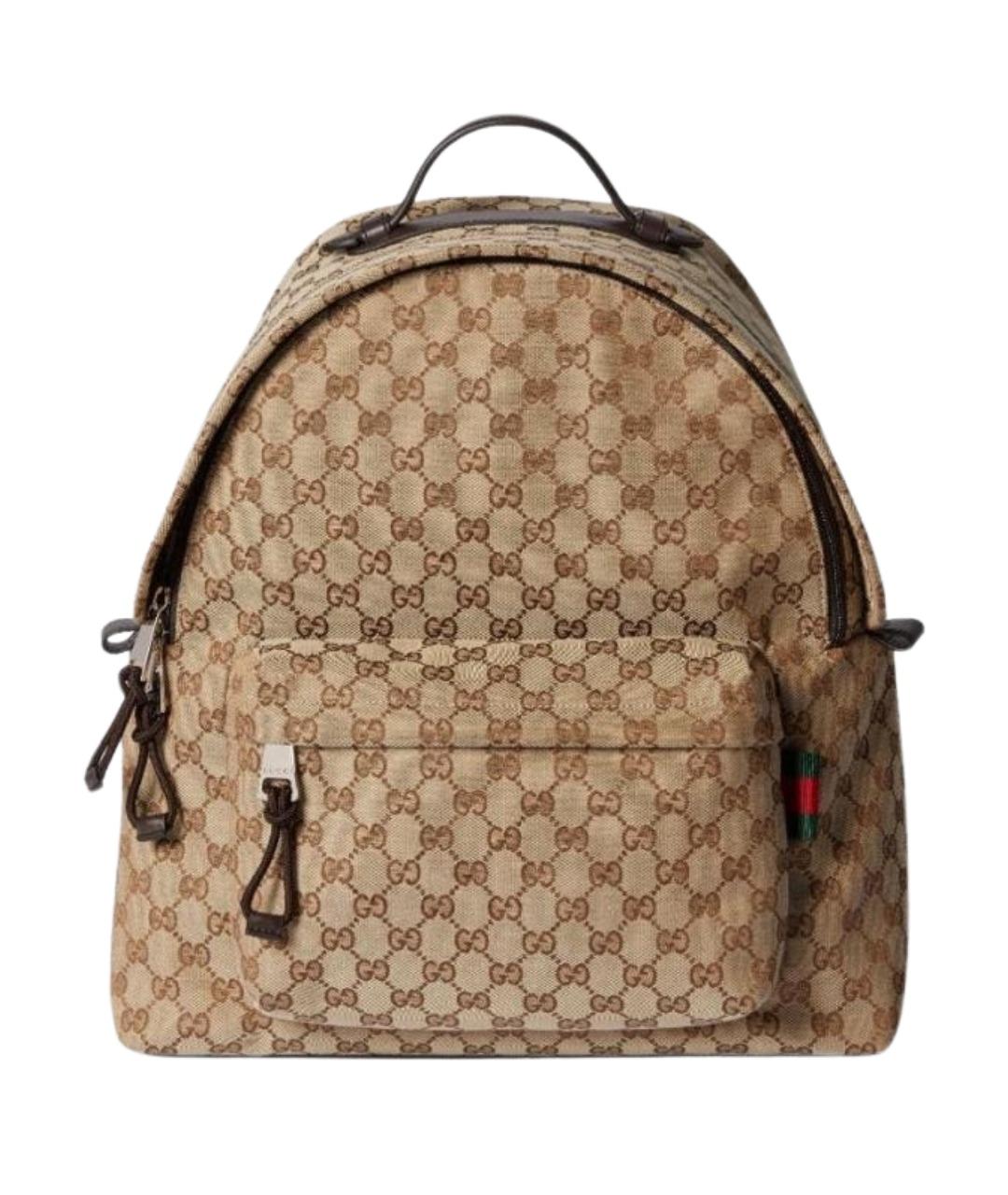 GUCCI Бежевый рюкзак, фото 1