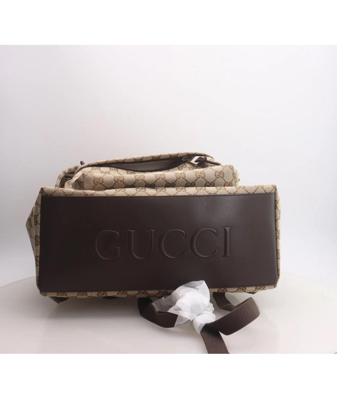 GUCCI Бежевый рюкзак, фото 5