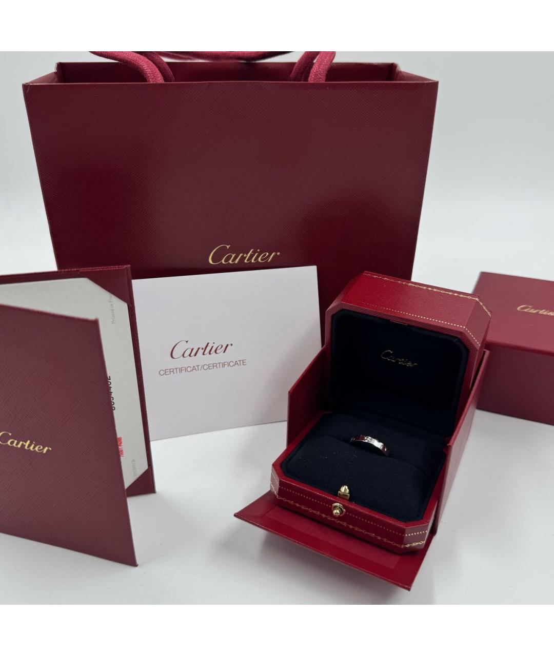 CARTIER Кольцо из белого золота, фото 2
