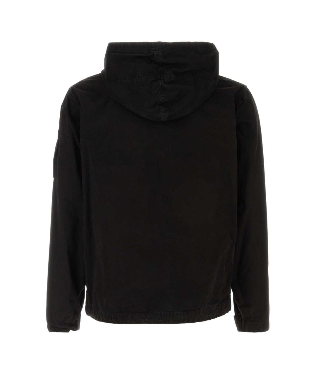 CP COMPANY Черная хлопковая куртка, фото 2