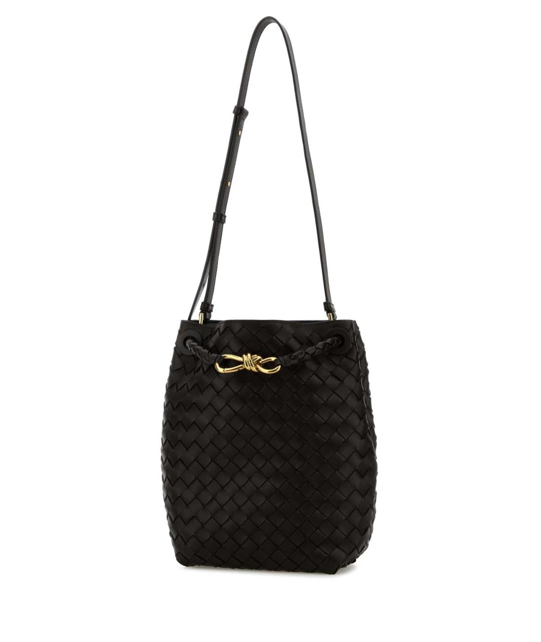 BOTTEGA VENETA Коричневая кожаная сумка через плечо, фото 2