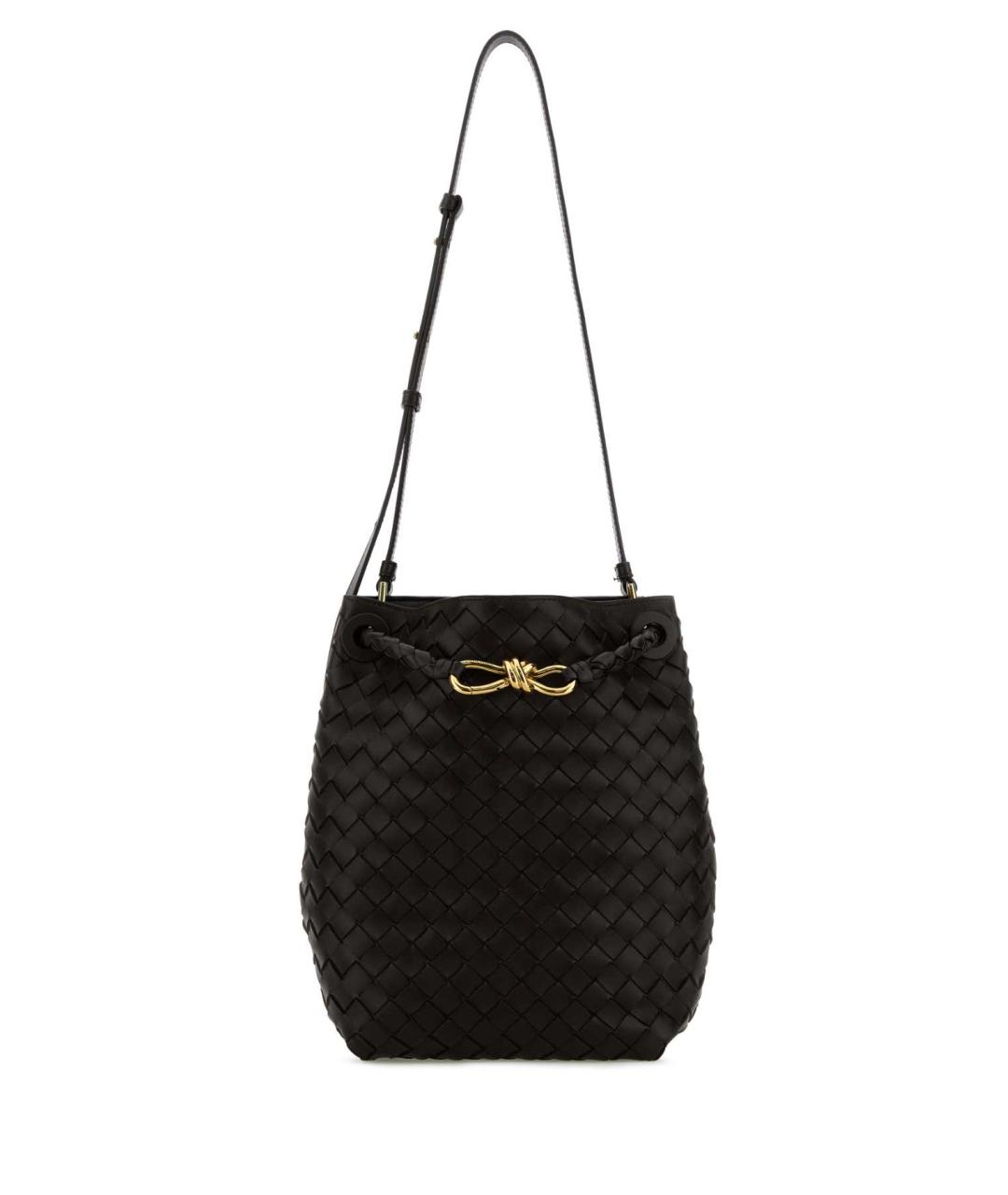 BOTTEGA VENETA Коричневая кожаная сумка через плечо, фото 1