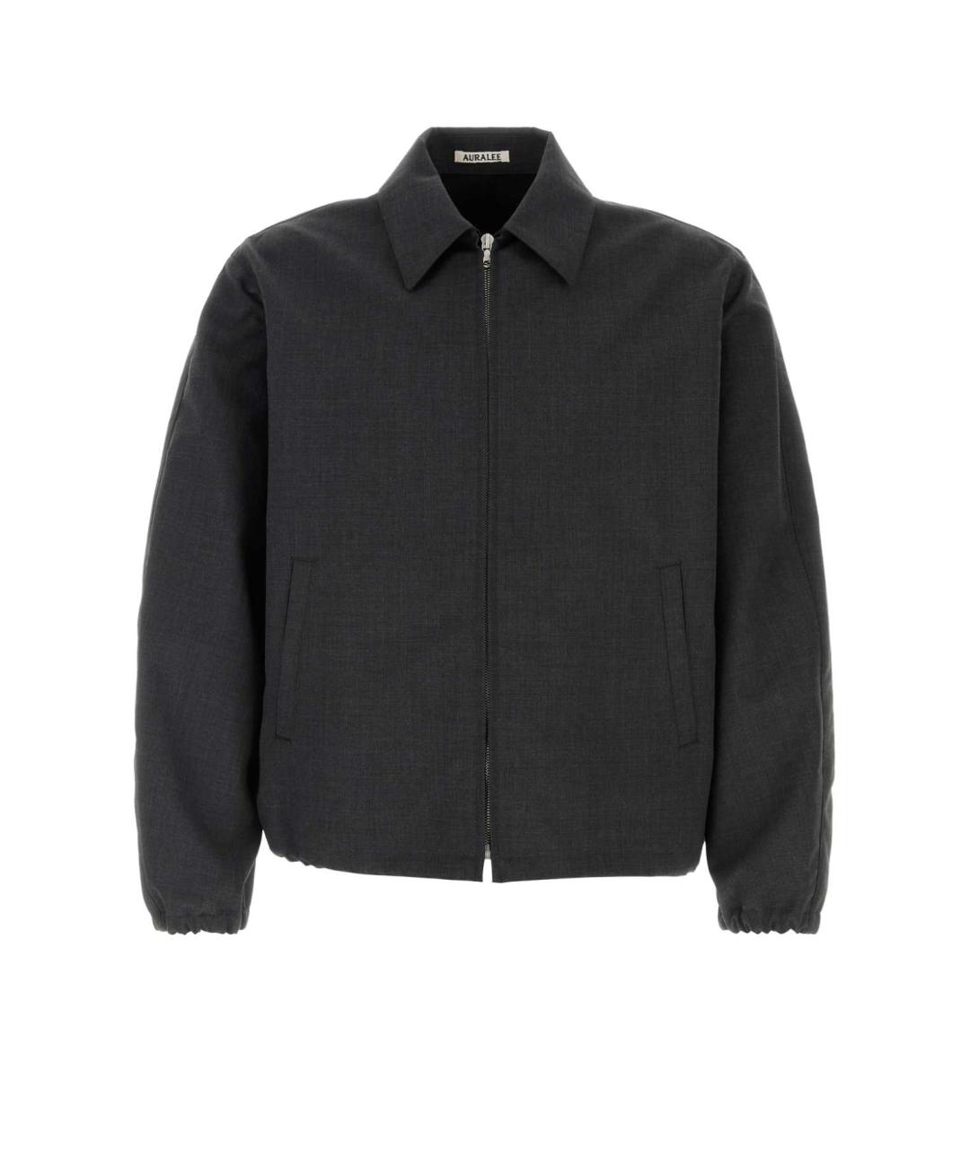 AURALEE Серая шерстяная куртка, фото 1