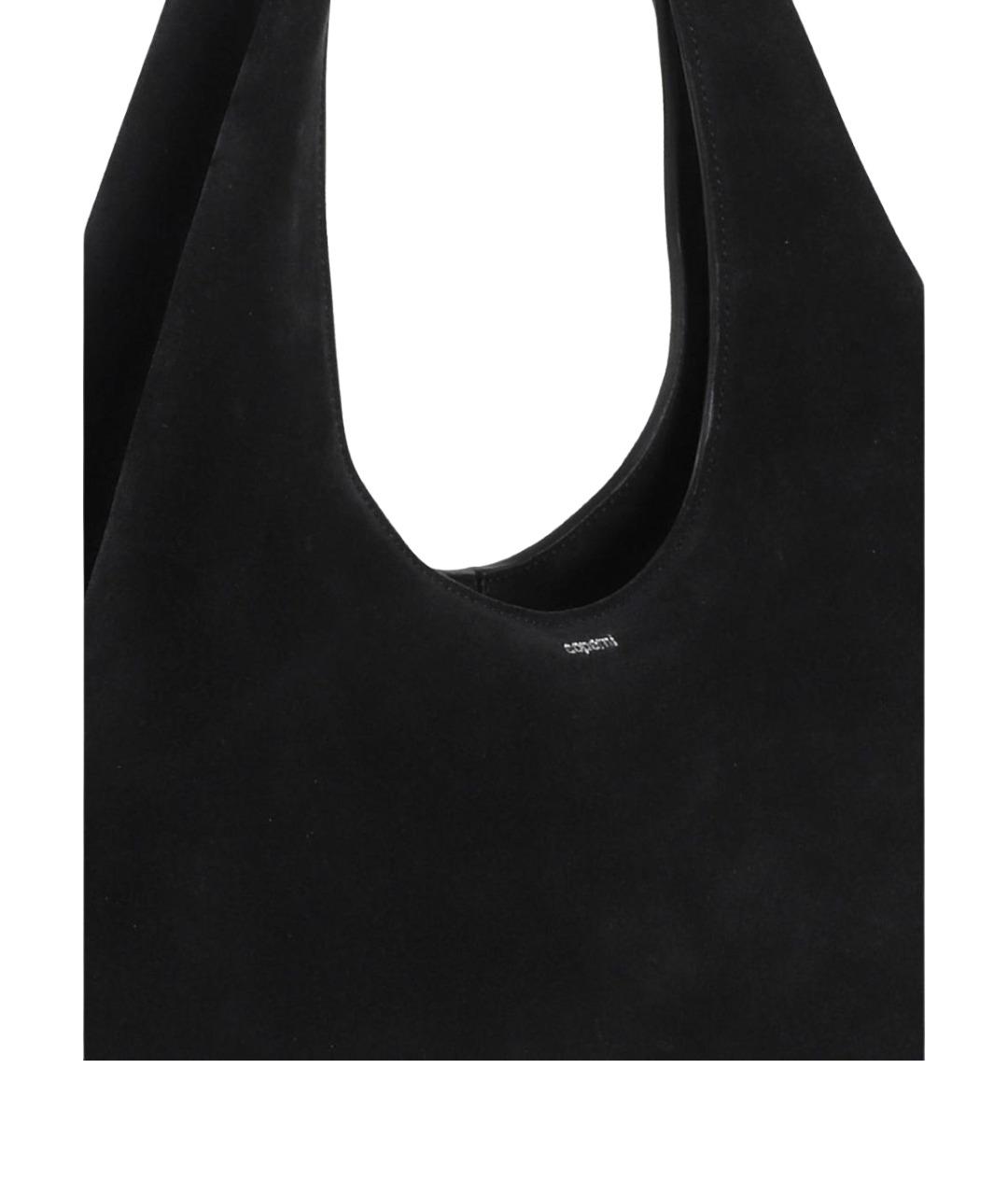 COPERNI Черная замшевая сумка тоут, фото 3