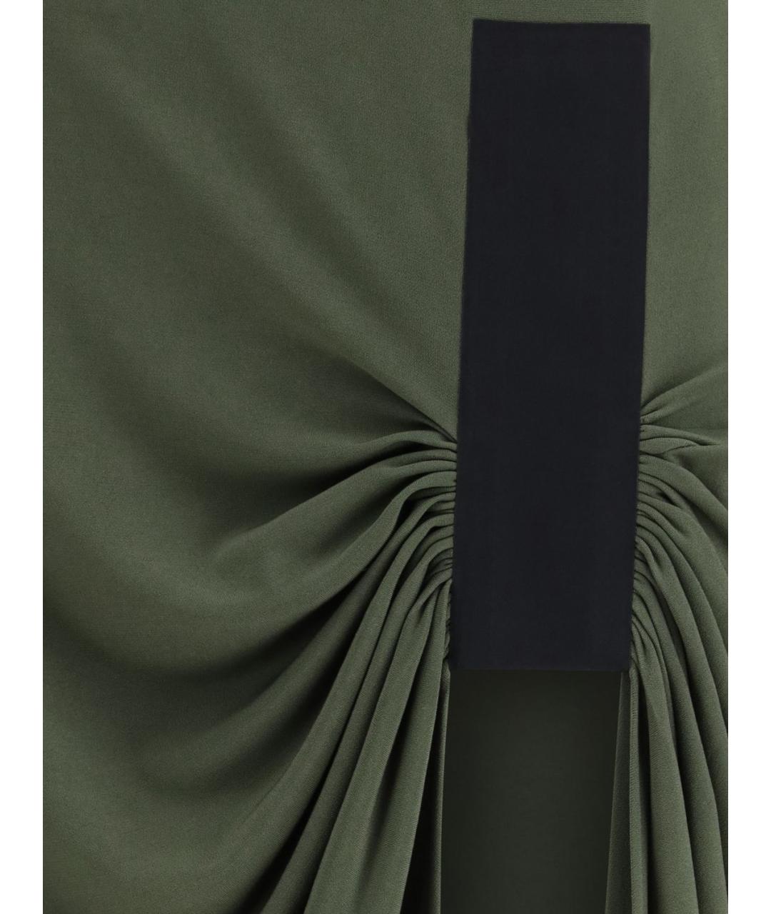 COPERNI Зеленые коктейльное платье, фото 4