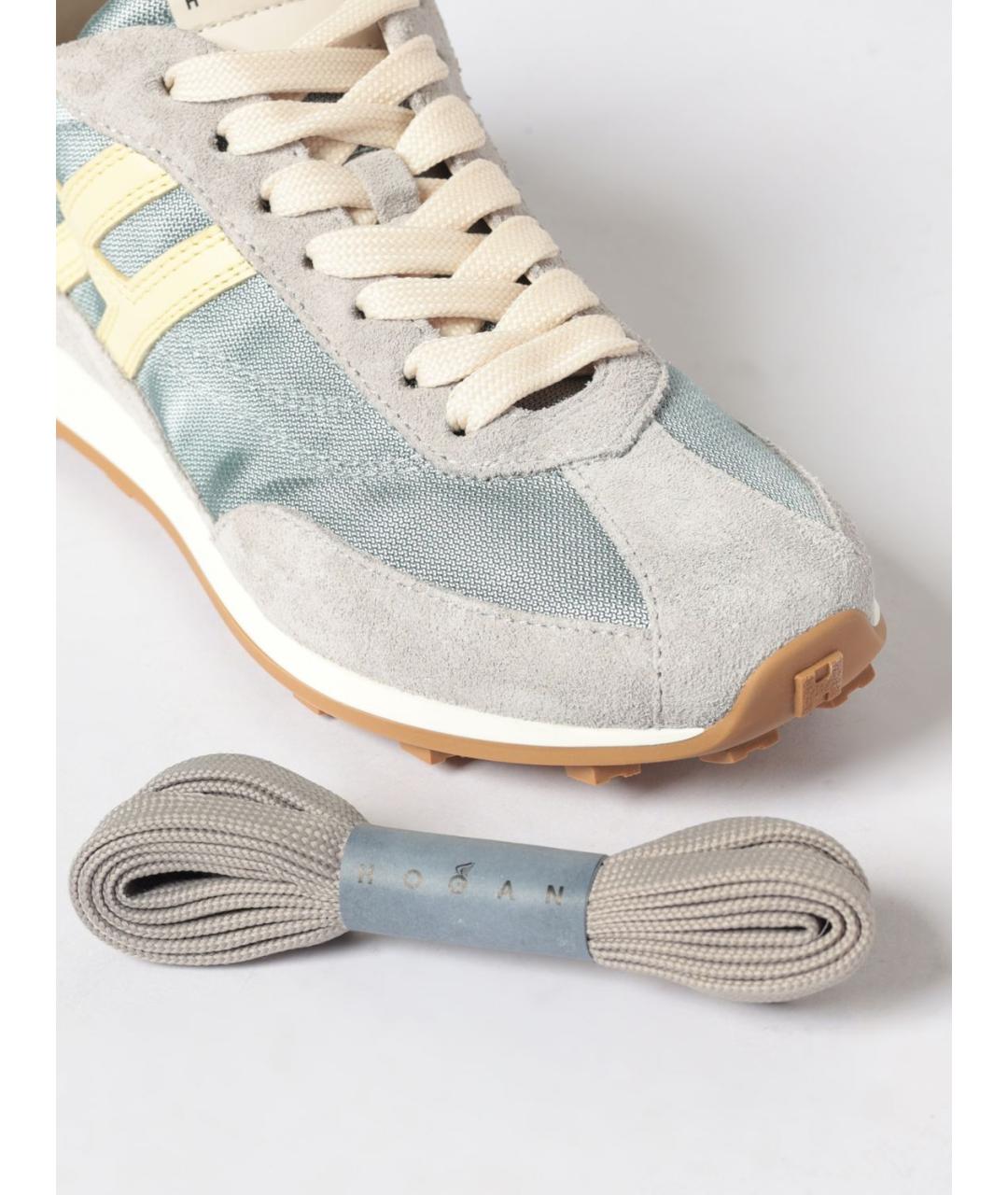 HOGAN Голубые кроссовки, фото 4