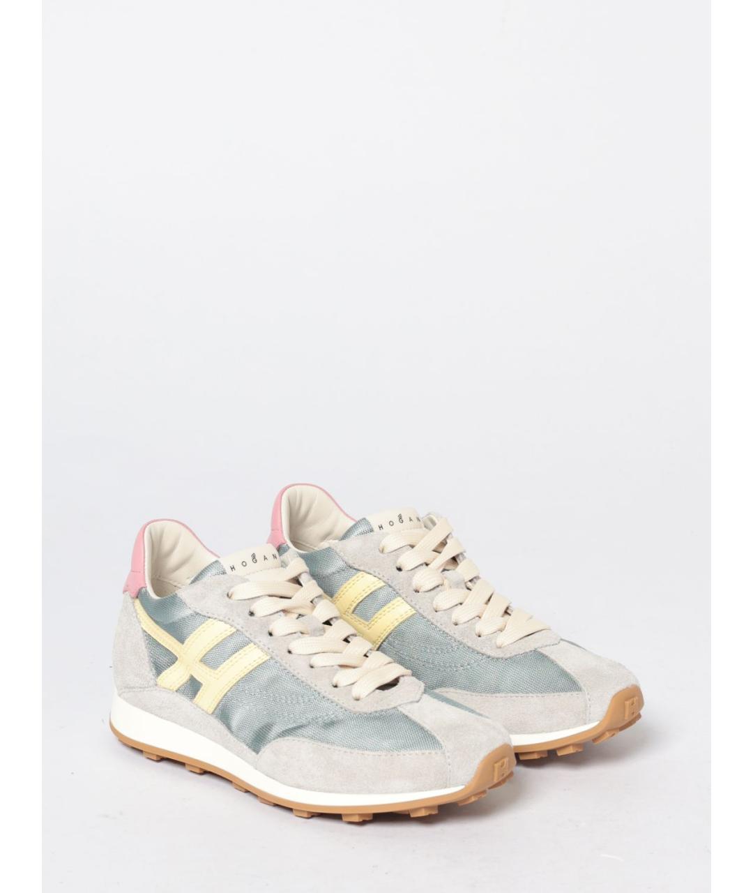 HOGAN Голубые кроссовки, фото 2