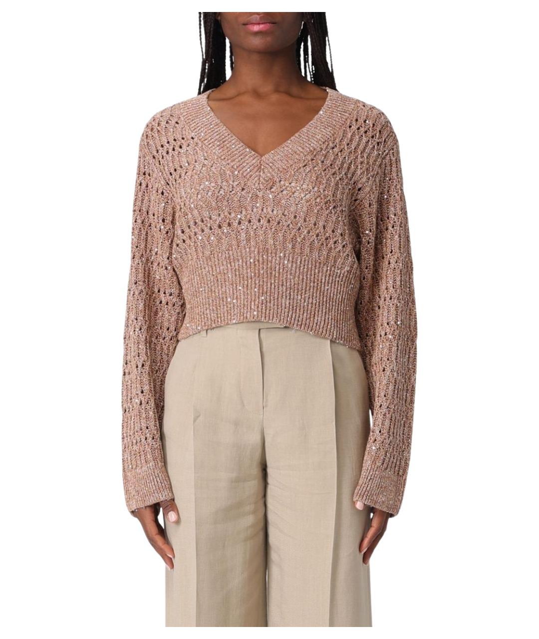 BRUNELLO CUCINELLI Мульти джемпер / свитер, фото 1