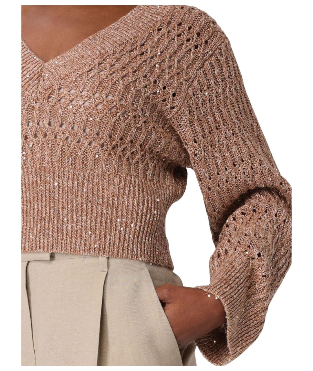 BRUNELLO CUCINELLI Мульти джемпер / свитер, фото 4