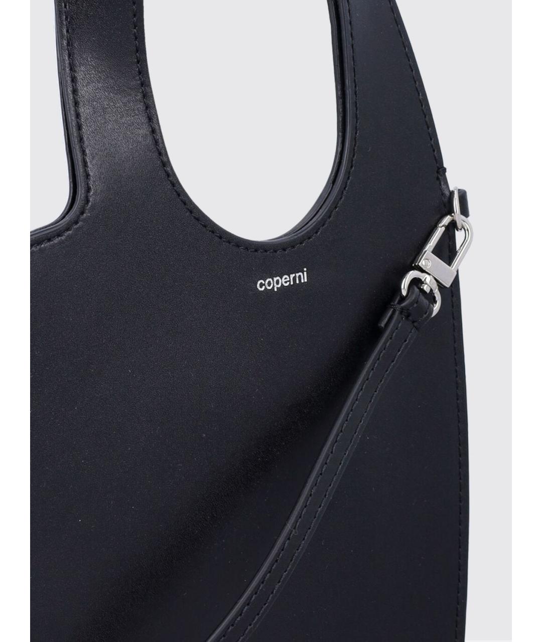 COPERNI Черная кожаная сумка тоут, фото 3