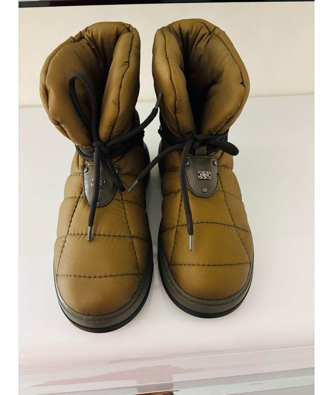 CASADEI Хаки сапоги, фото 2