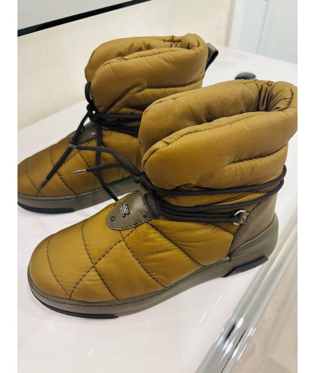 CASADEI Хаки сапоги, фото 3
