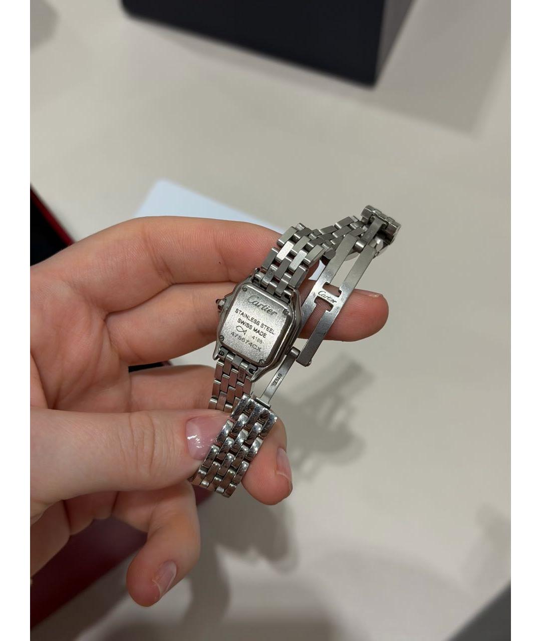 CARTIER Серебряные часы, фото 2