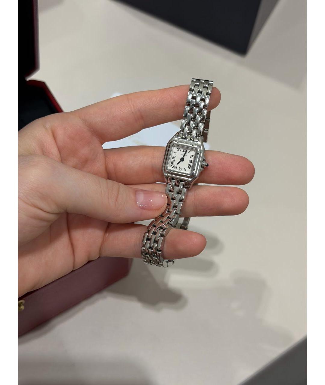 CARTIER Серебряные часы, фото 5