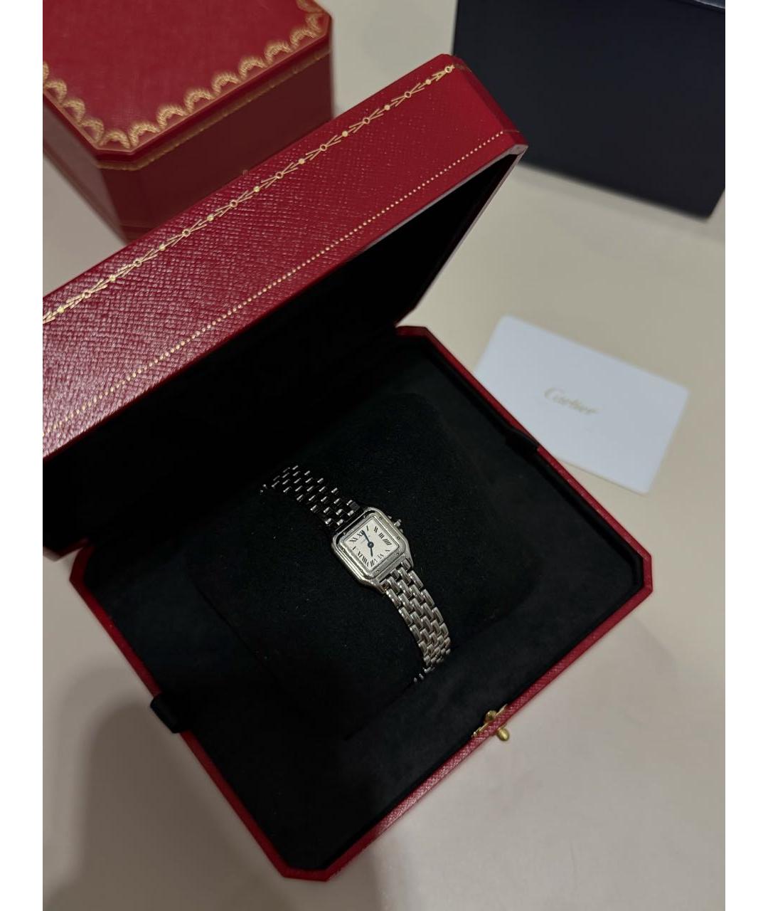 CARTIER Серебряные часы, фото 4