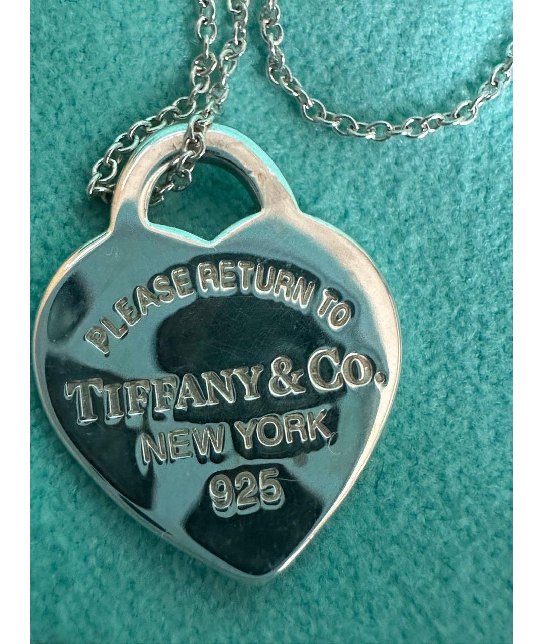 TIFFANY&CO Серебряное серебряное колье, фото 5