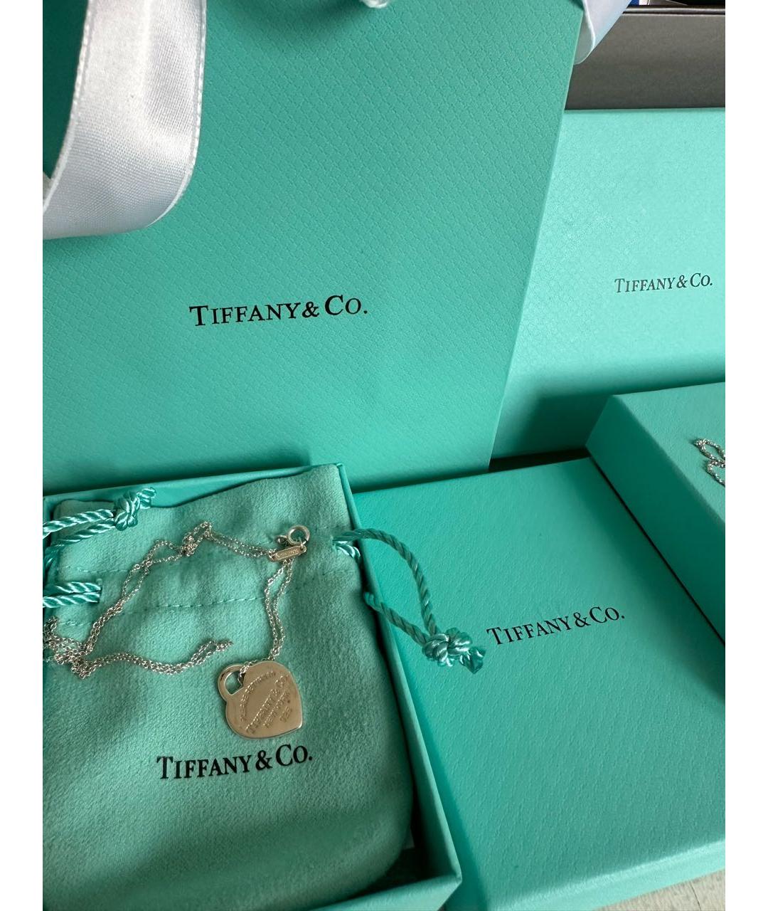 TIFFANY&CO Серебряное серебряное колье, фото 2