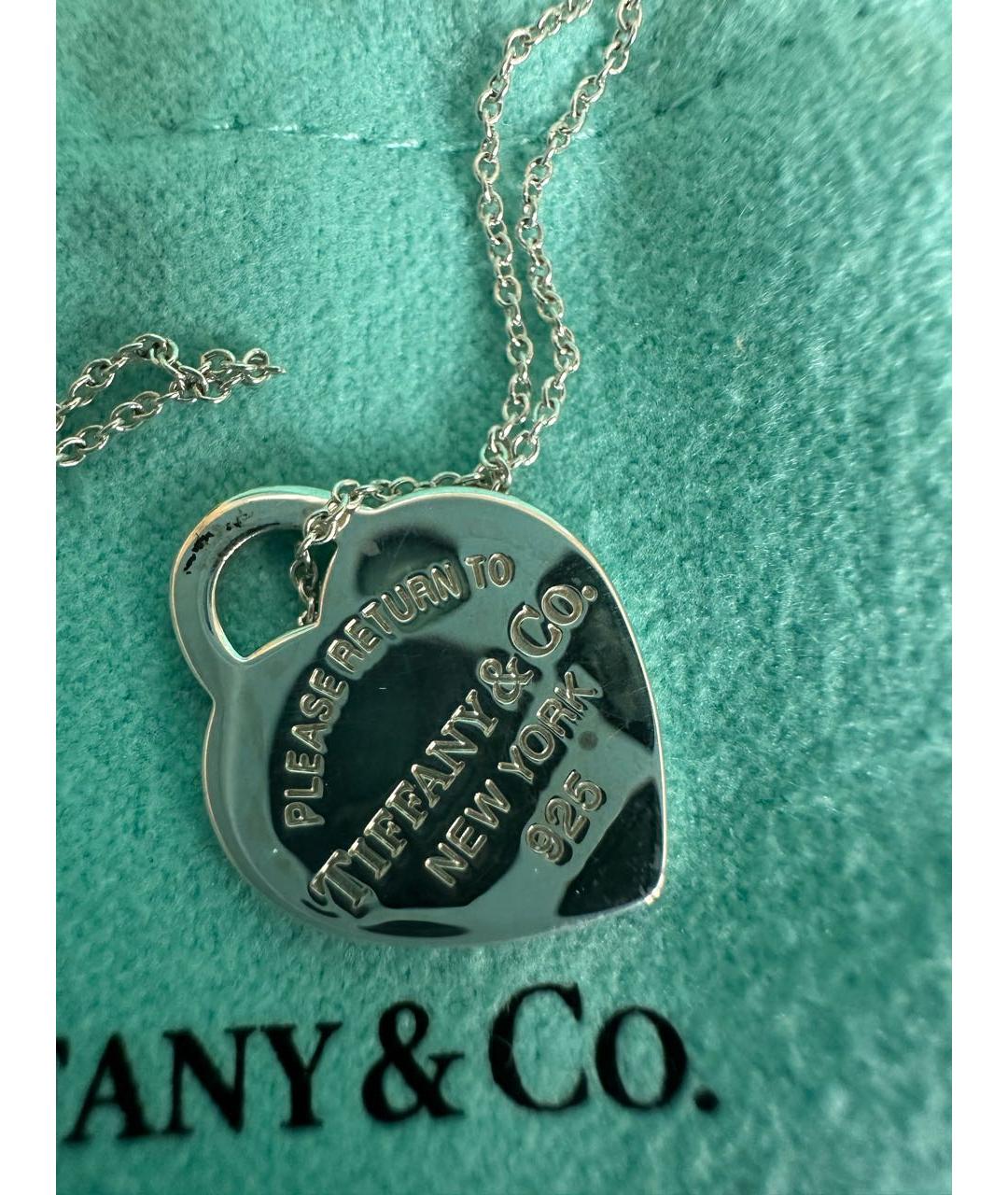 TIFFANY&CO Серебряное серебряное колье, фото 3