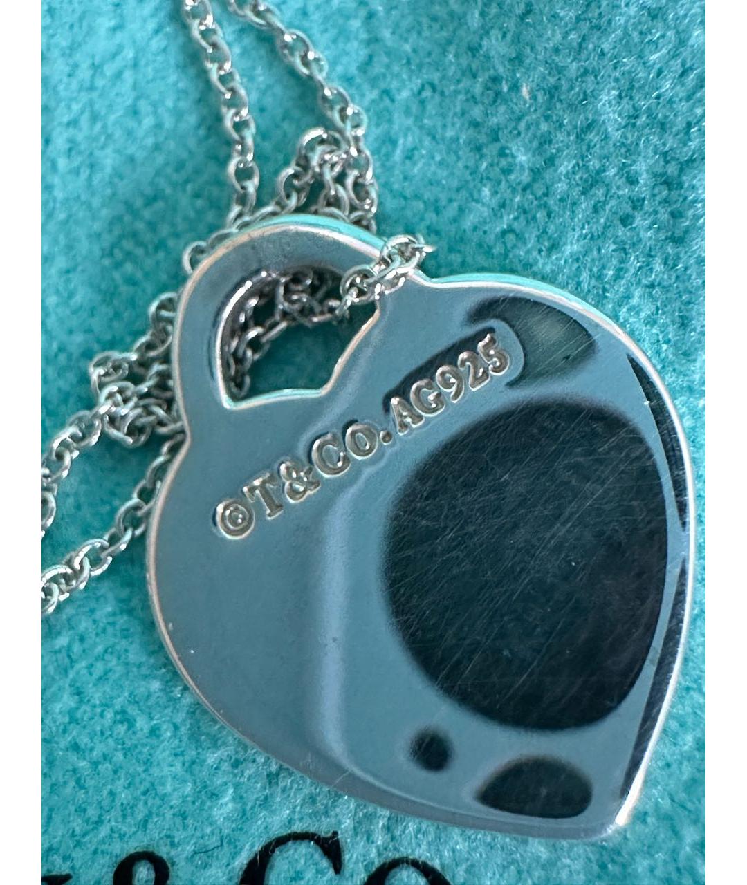 TIFFANY&CO Серебряное серебряное колье, фото 4