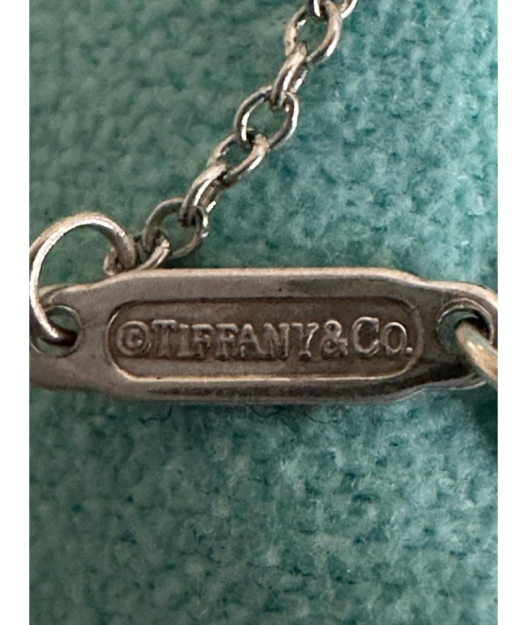 TIFFANY&CO Бирюзовая серебряная подвеска, фото 5