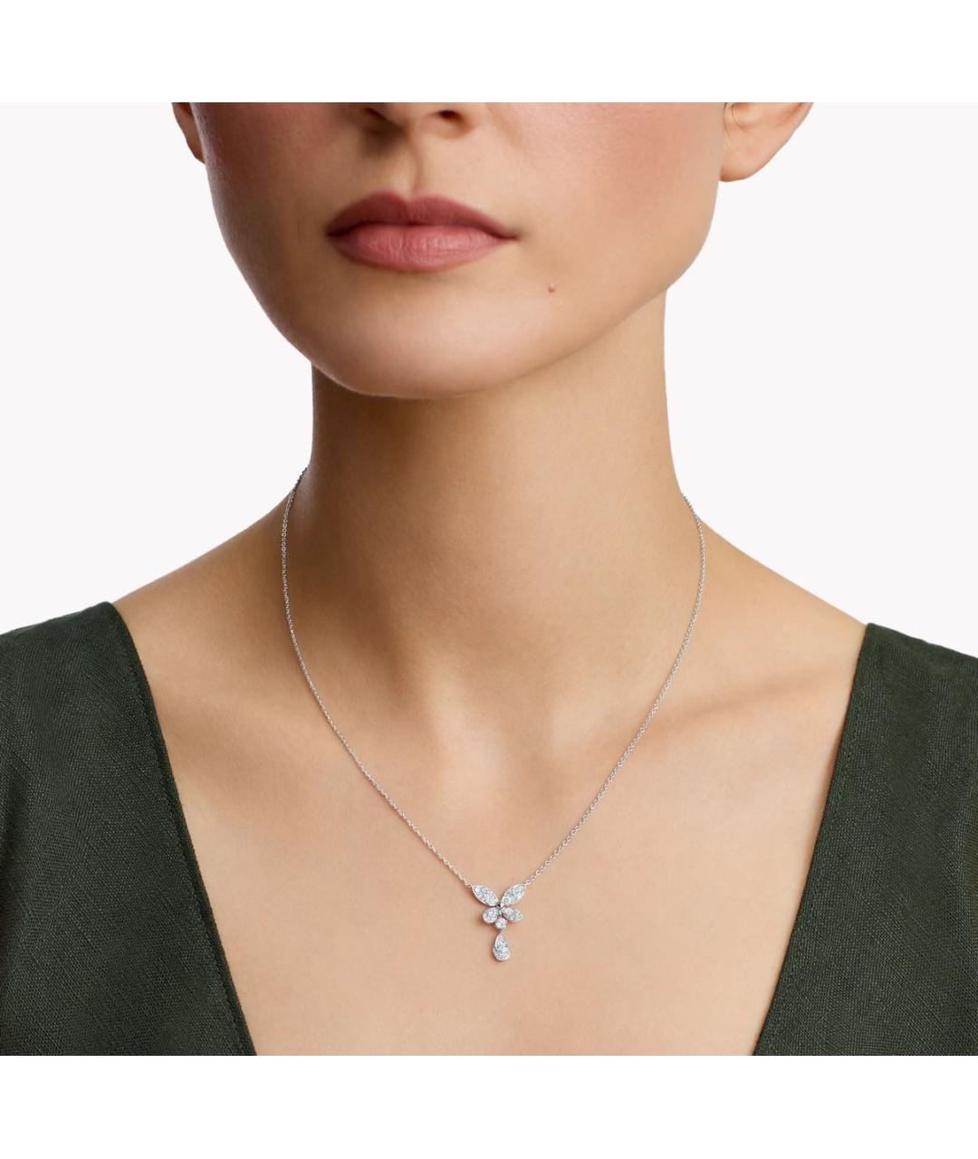 GRAFF Белое колье из белого золота, фото 2