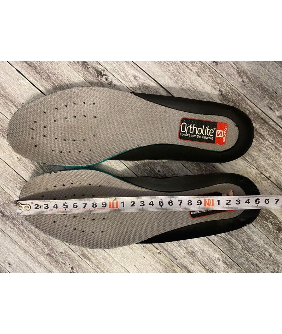 SALOMON Черные кожаные ботинки, фото 6