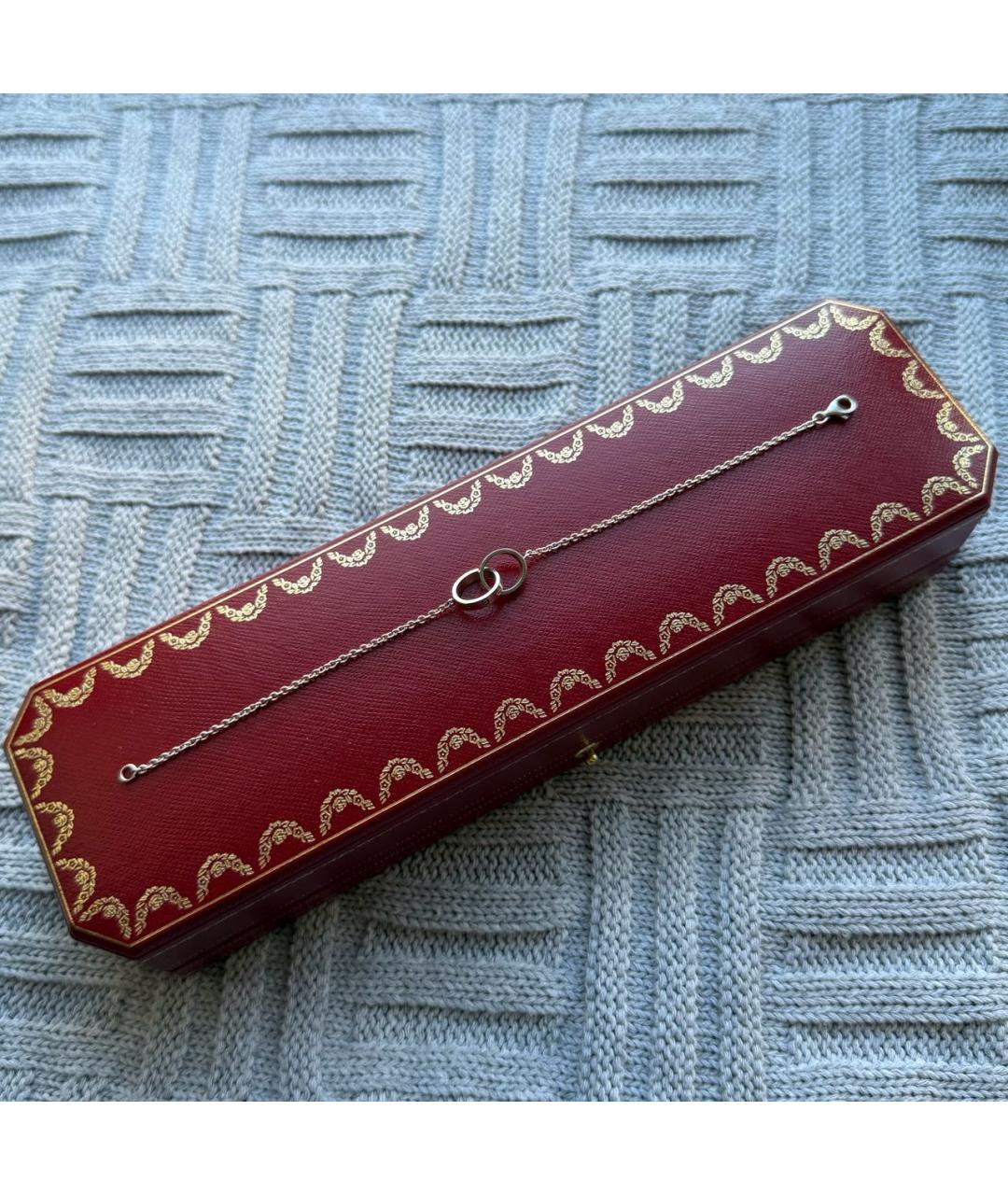 CARTIER Серый браслет из белого золота, фото 4