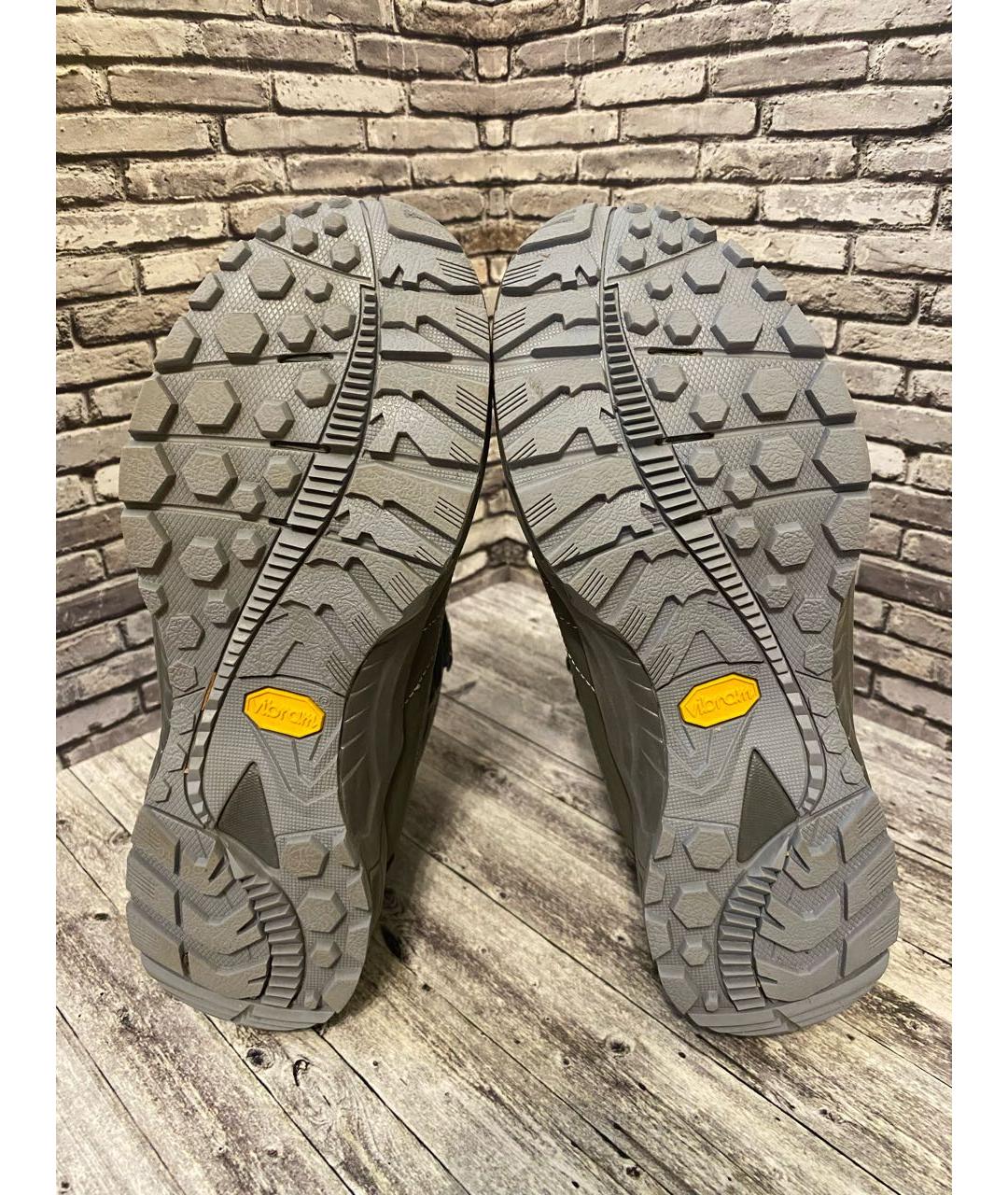 MAMMUT SWISS1862 Серые кожаные ботинки, фото 4