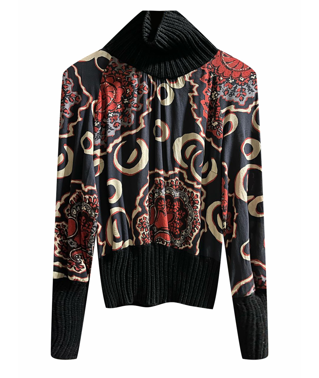 ETRO Мульти шифоновая водолазка, фото 1