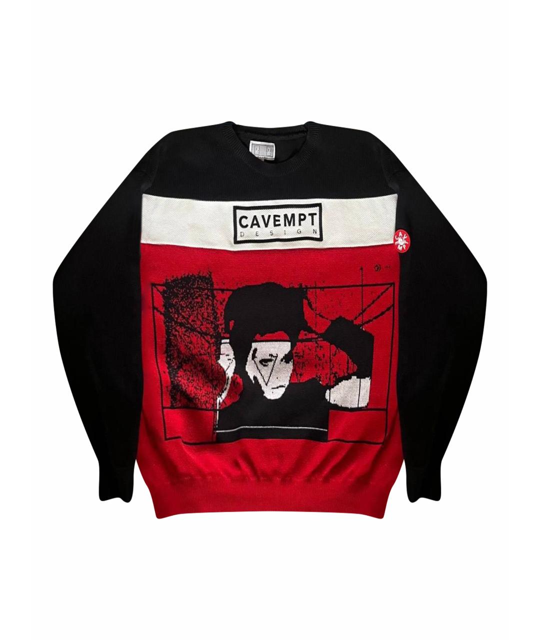 CAV EMPT Красный хлопковый джемпер / свитер, фото 1