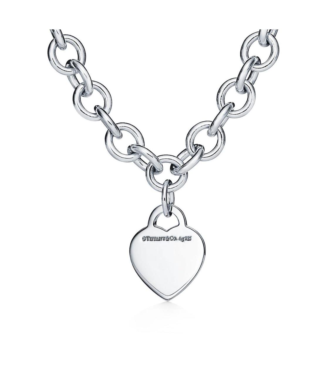 TIFFANY&CO Серебряное серебряное колье, фото 5