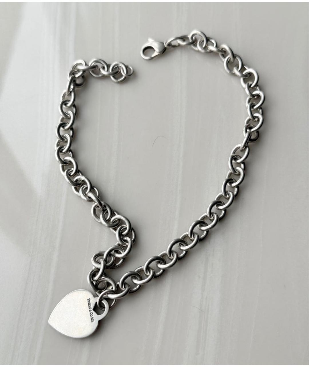 TIFFANY&CO Серебряное серебряное колье, фото 2