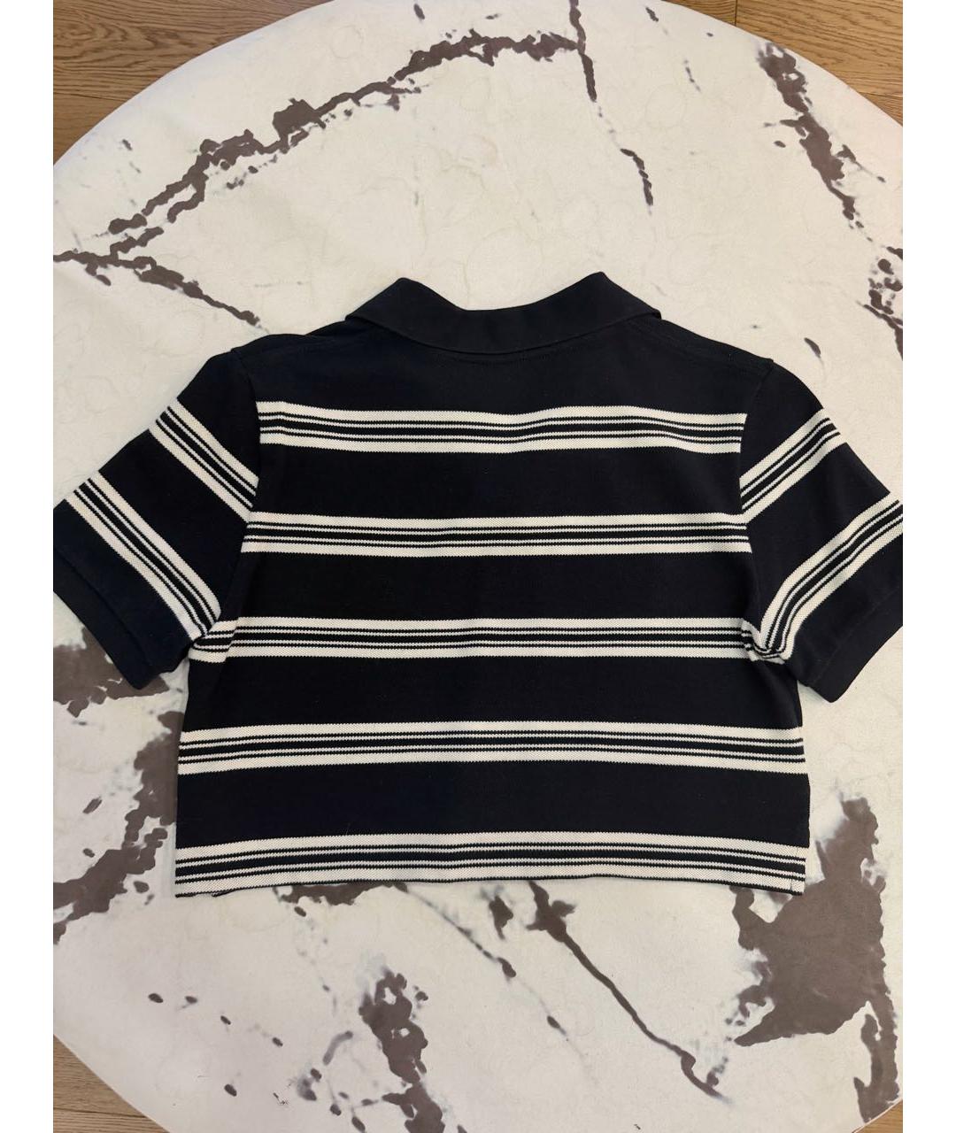 MIU MIU Синяя хлопковая футболка, фото 4