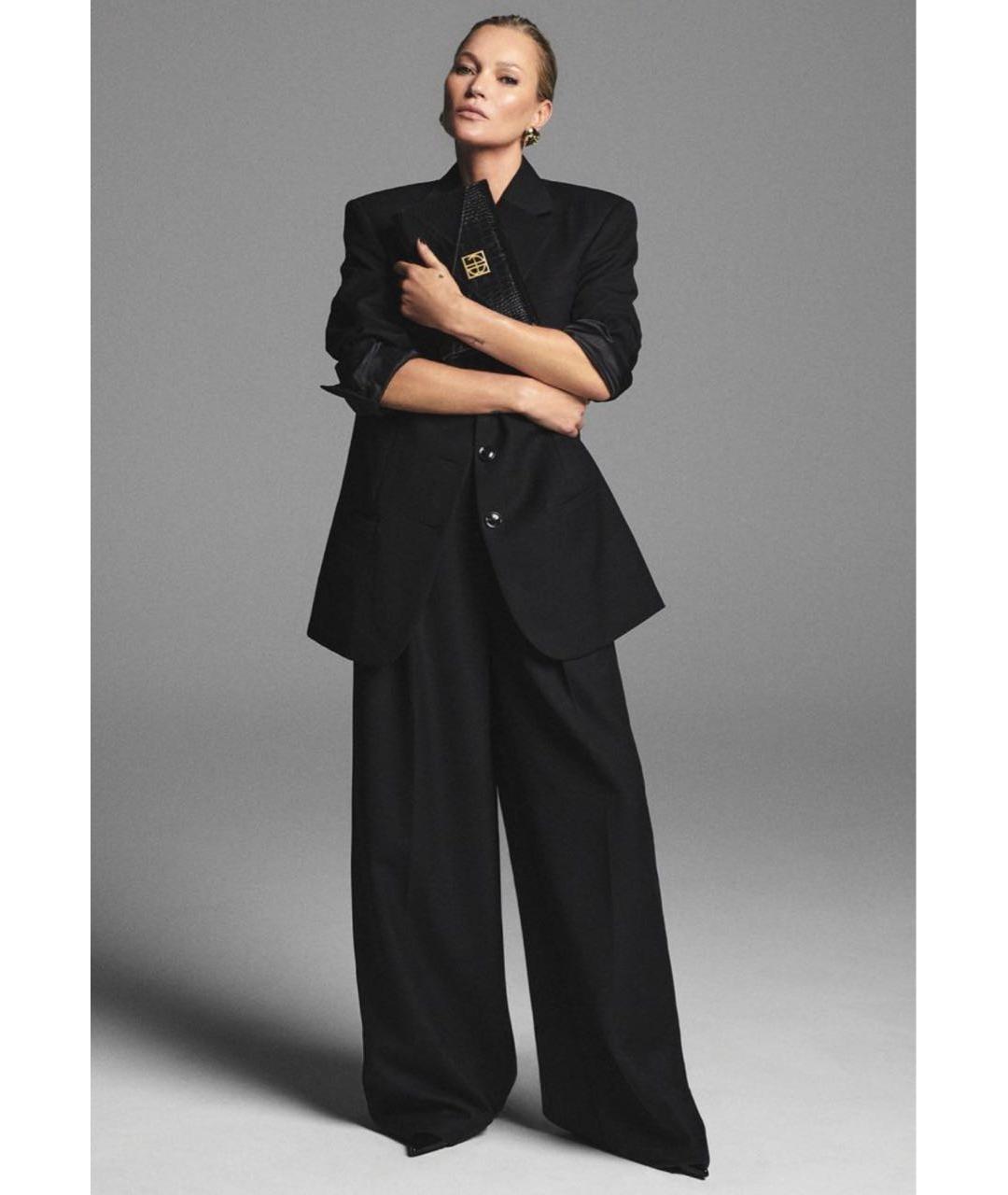 ANINE BING Черный шерстяной жакет/пиджак, фото 7