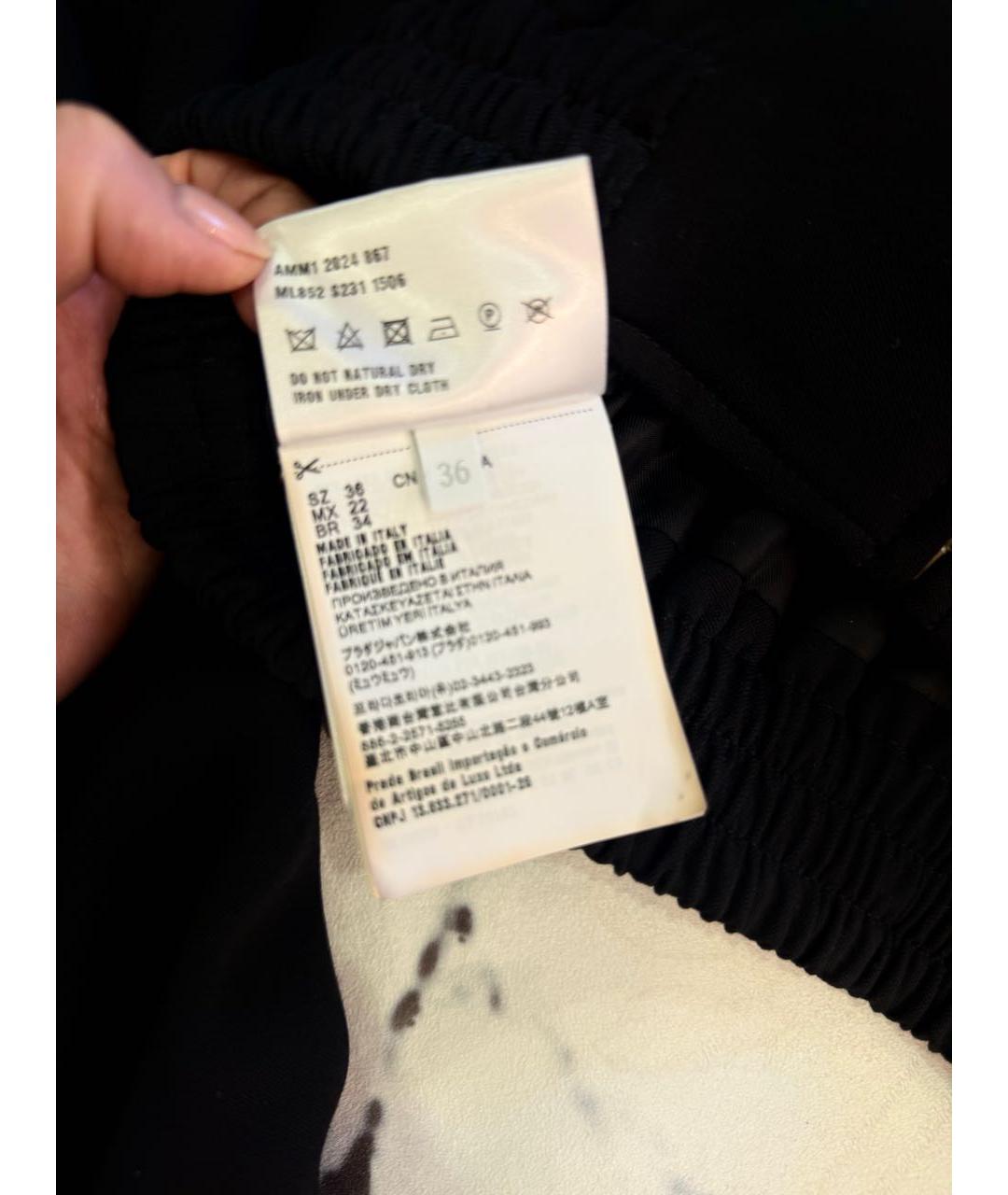 MIU MIU Черная шерстяная куртка, фото 3