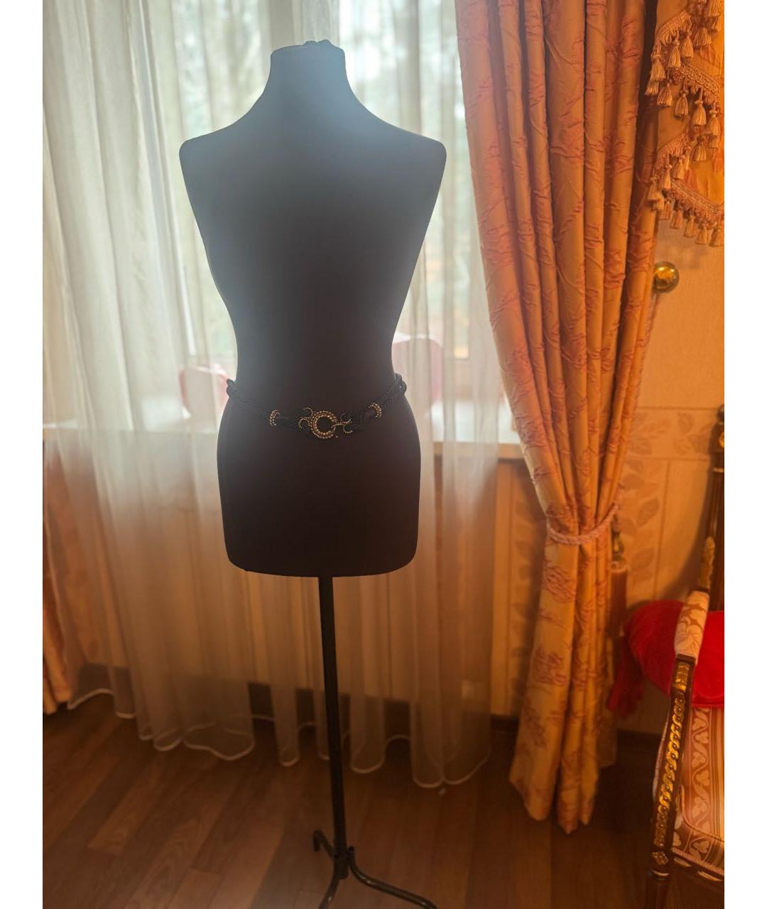 LANVIN Черный ремень, фото 8